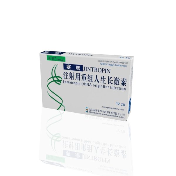 Jintropin (Somatropin) 120 IU Gene Science Pharmaceuticals photo d'emballage