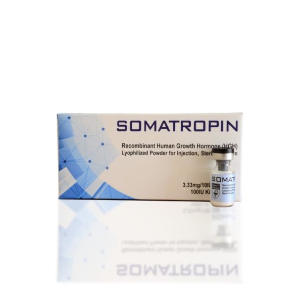 HGH Somatropin Powder 100 IU Hilma Biocare photo d'emballage