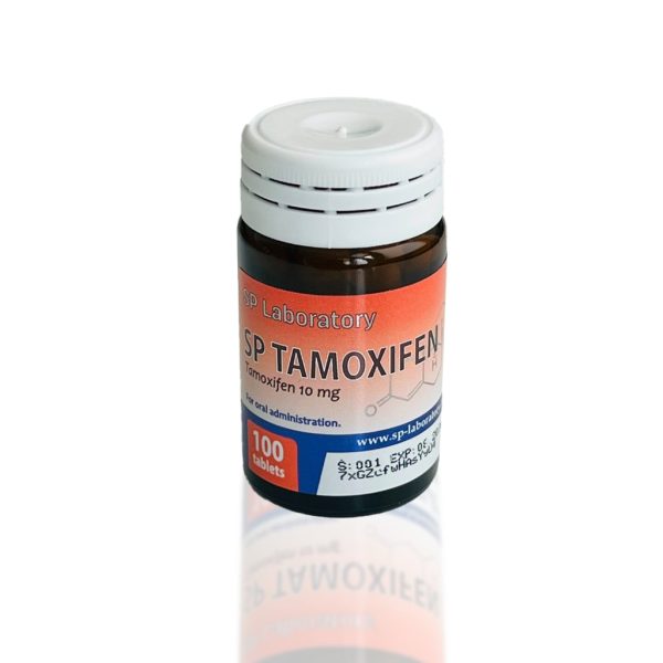 Tamoxifen 10 mg SP Laboratories photo d'emballage
