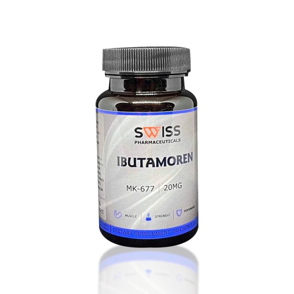 Ibutamoren MK-677 20 mg Swiss Pharmaceuticals photo d'emballage